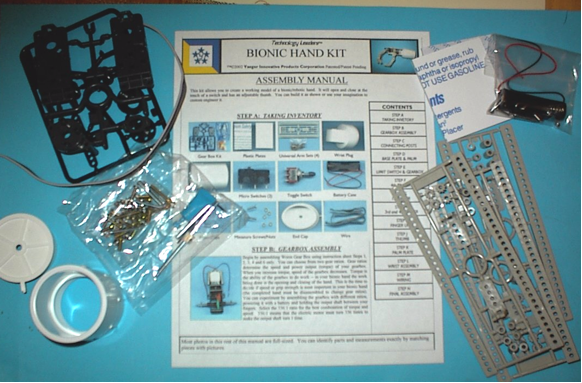 bionic robotic hand kit